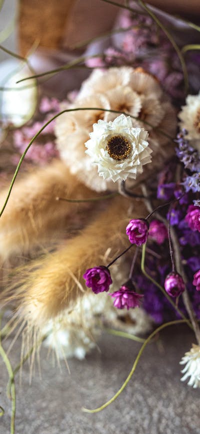 Locally grown flowers