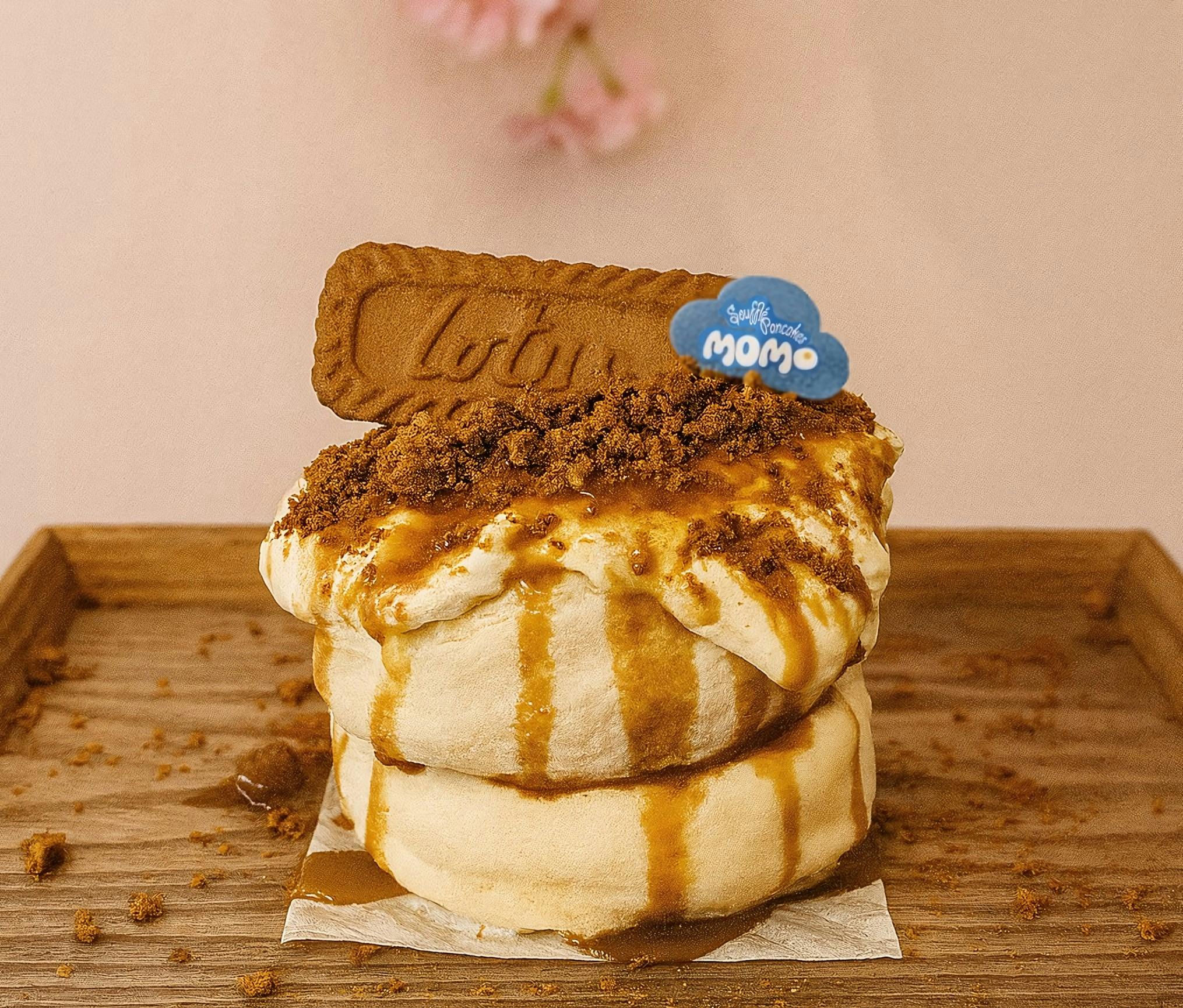 Biscoff Tiramisu Soufflé Pancake