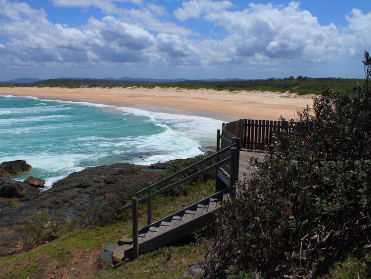 Nice views deserve nice lookouts. Wilsons Headland.