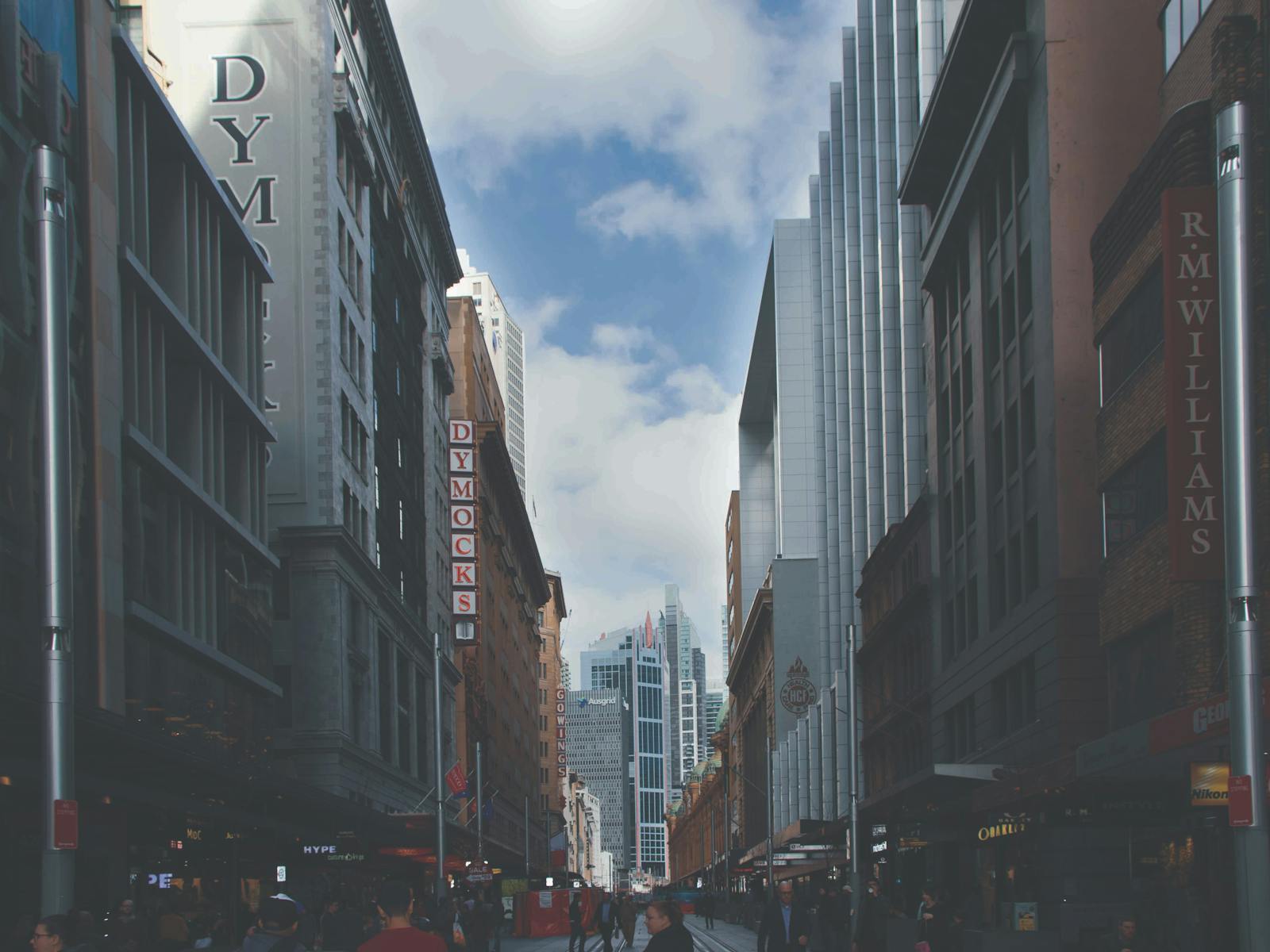 The Dymocks Buildign from George St, Sydney