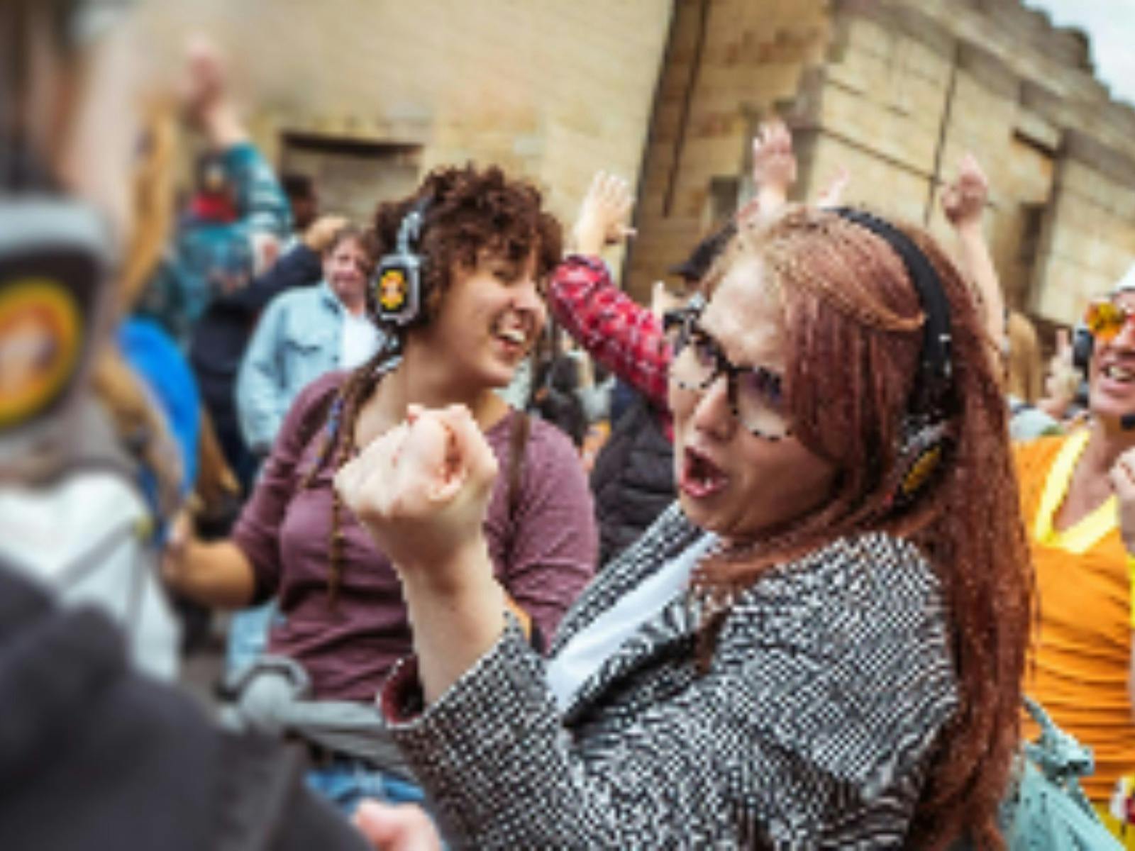 ABBA theme Silent Disco Walking Tour