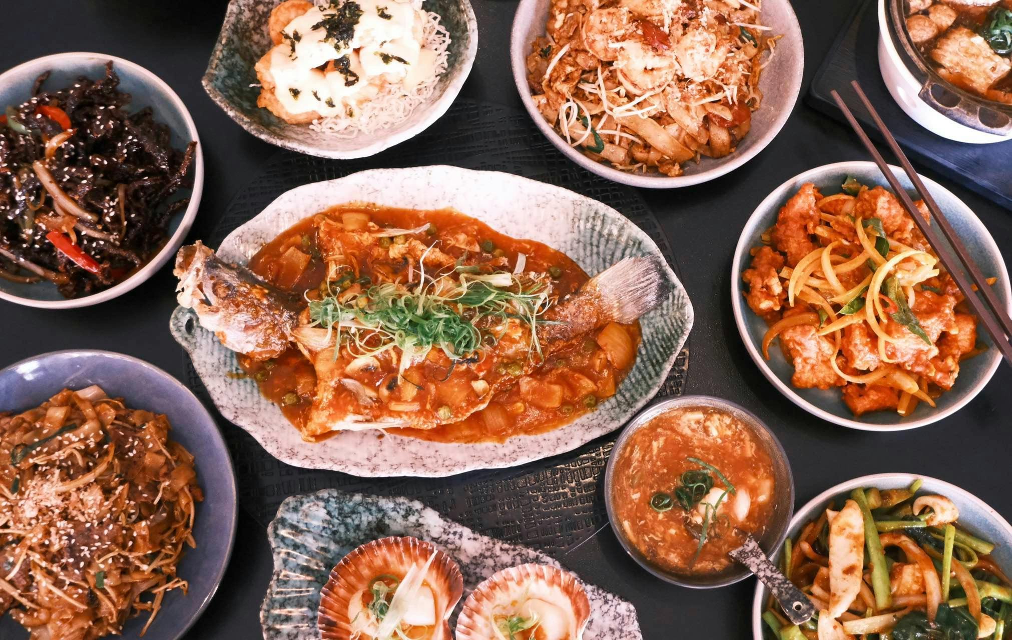 Variety Delicious food