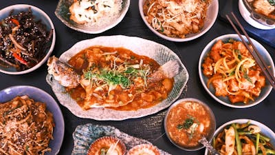 Variety Delicious food