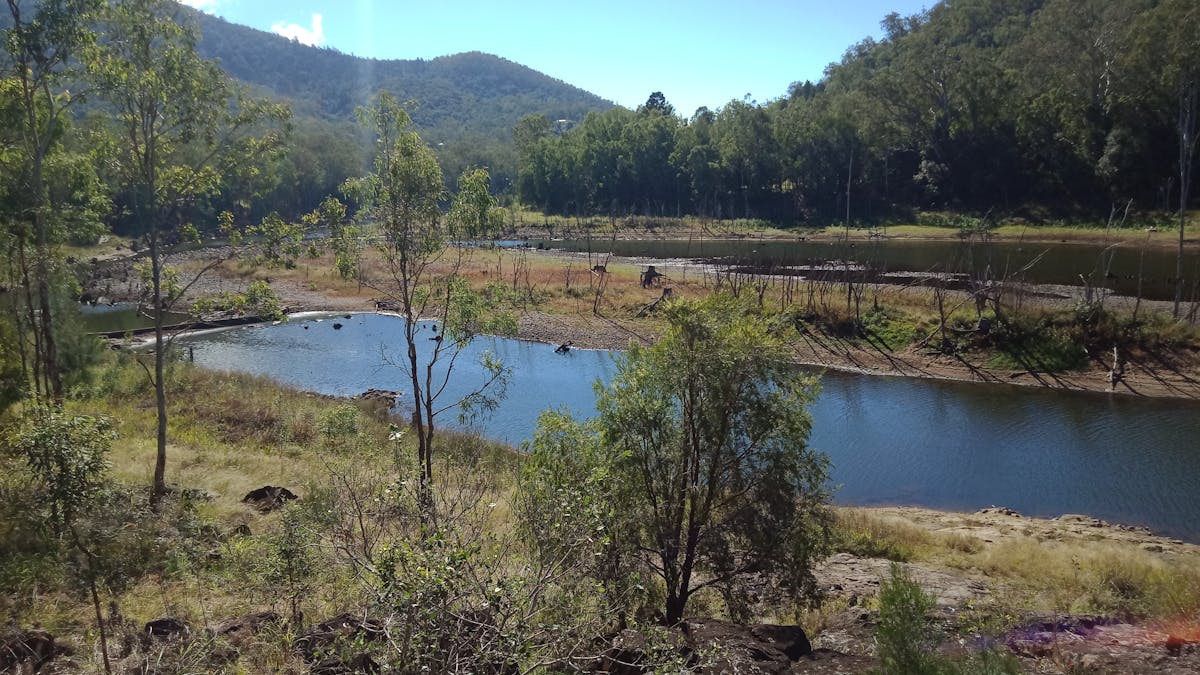 Low level Stanley River