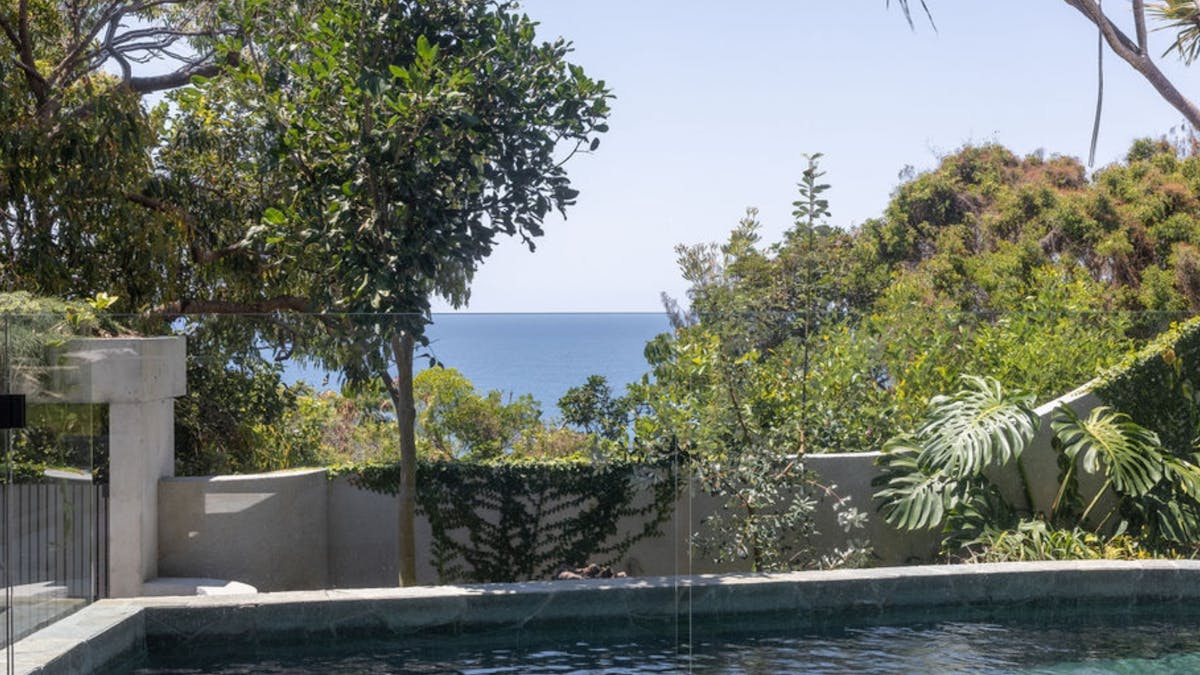Pool with Incredible ocean & national park views