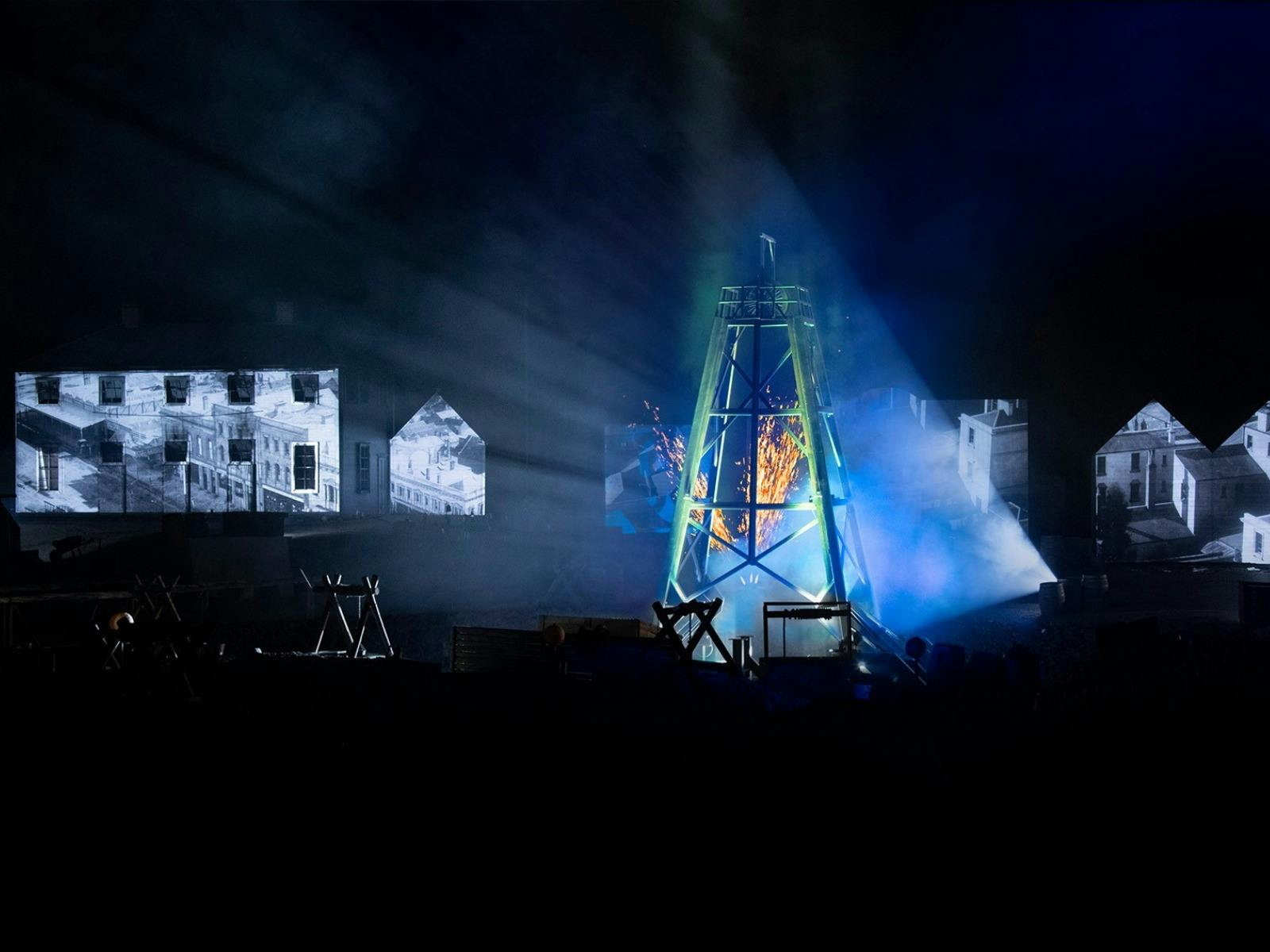 AURA Sound and Light Show at Sovereign Hill