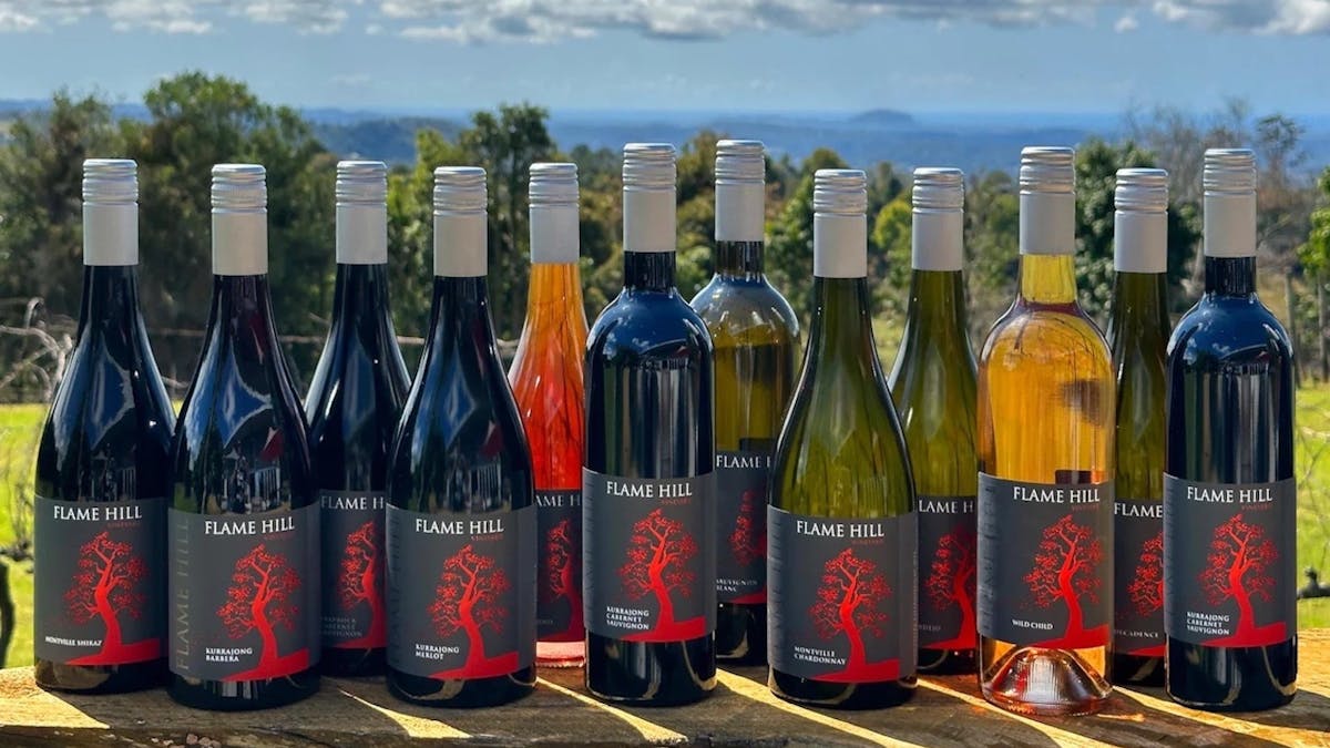 Wines awards, Queensland wine awards, Sunshine Coast, cellar door, flame hill vineyard