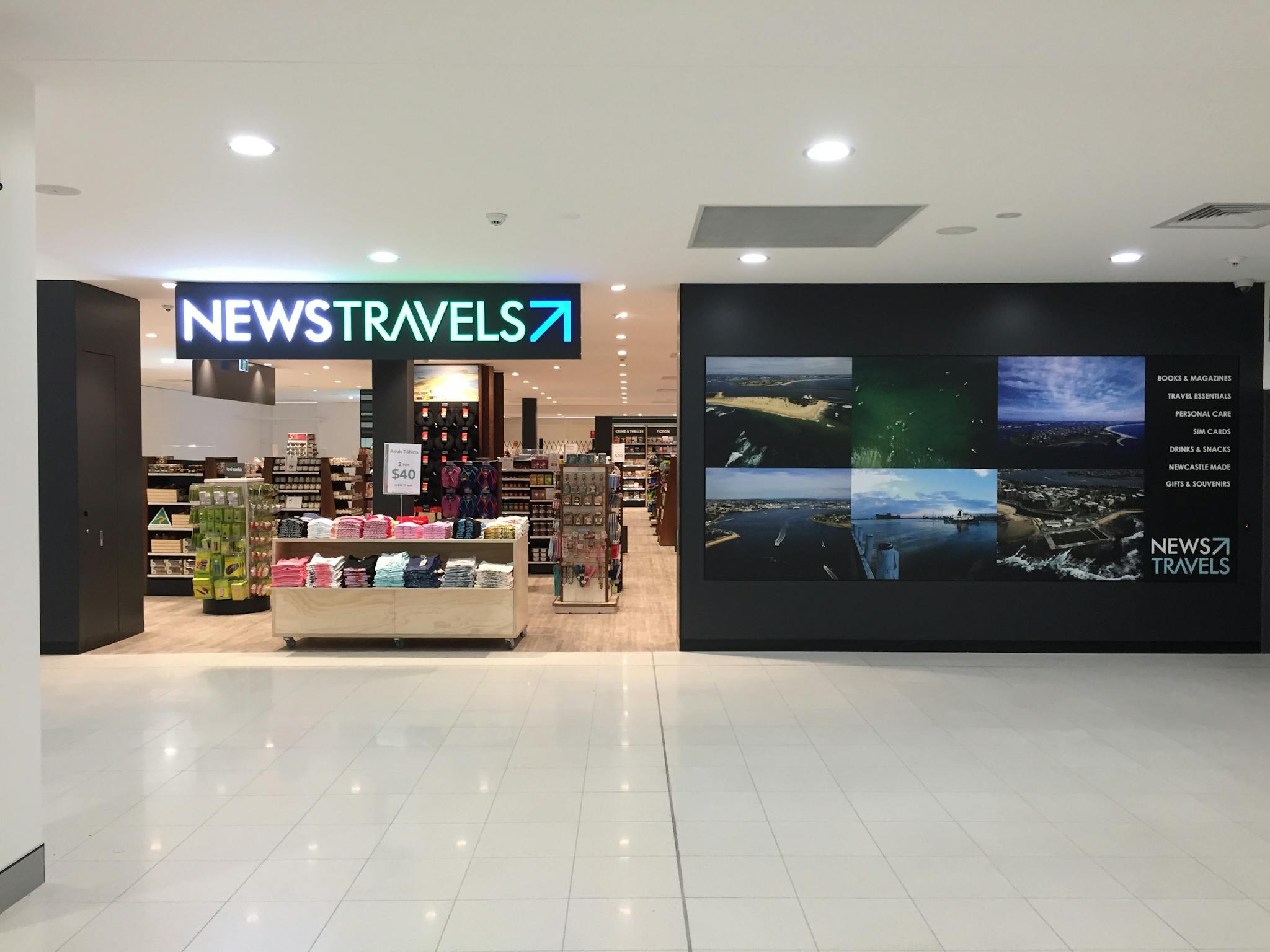 News Travels - Newcastle - Store Front