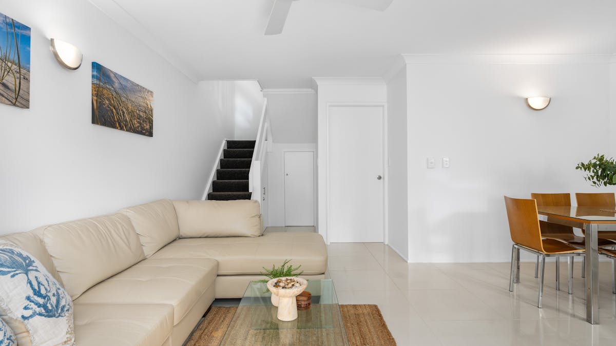 Spacious downstairs living area