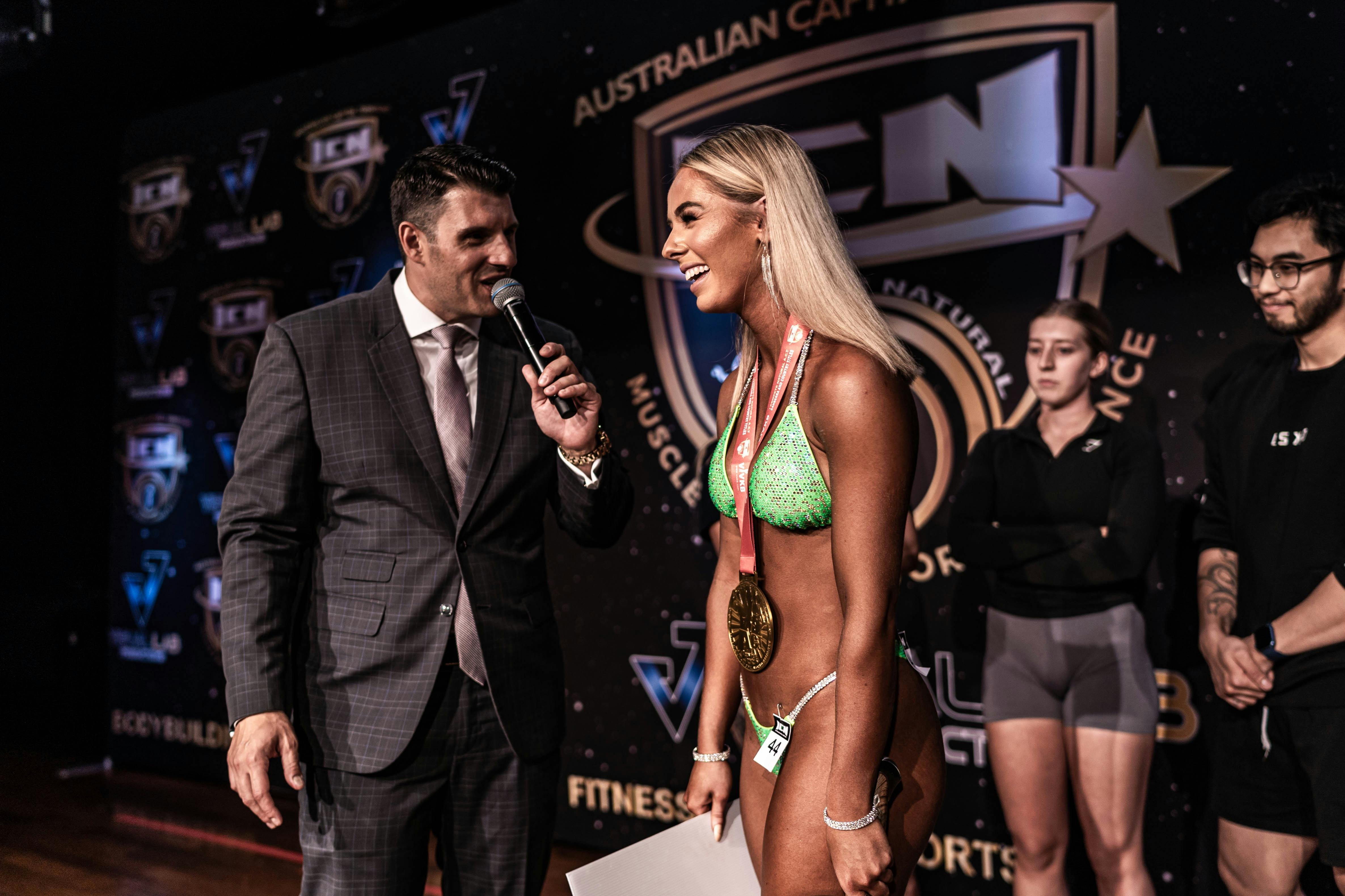 MC With Athlete Interview