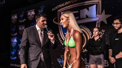 MC With Athlete Interview