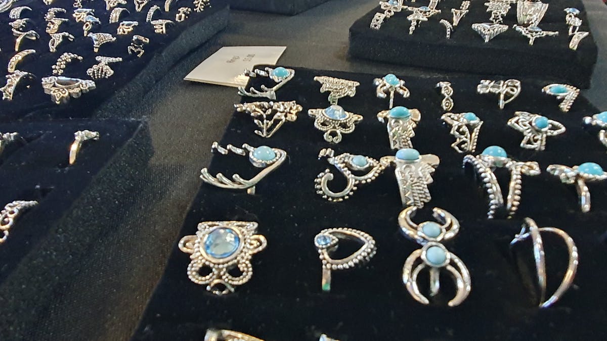 Jewellery at Eungella Community Markets
