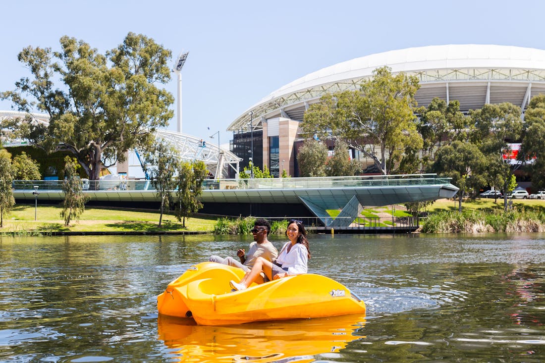 paddle boat cruise adelaide