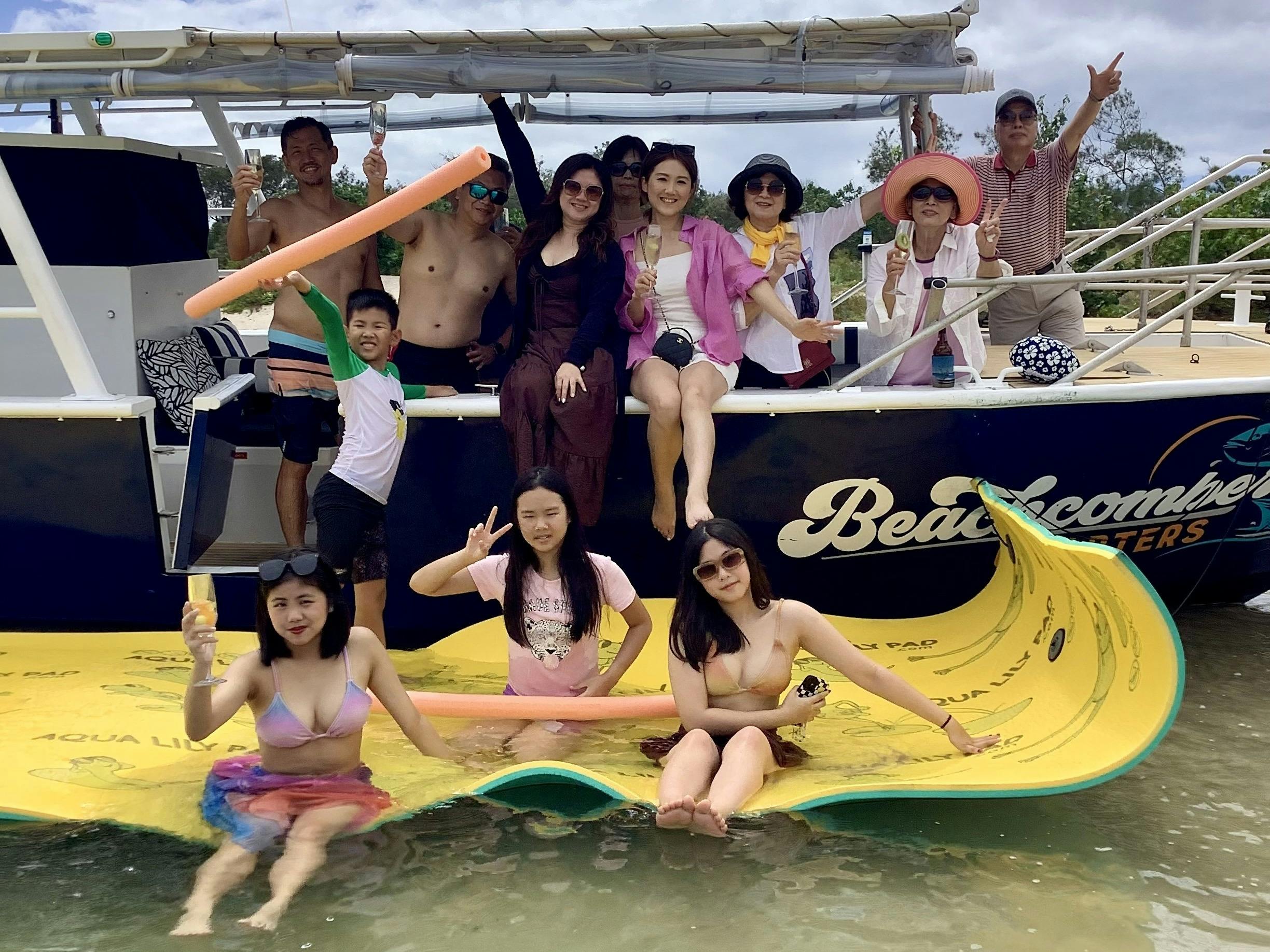 Wavebreak Island Float Mat Fun