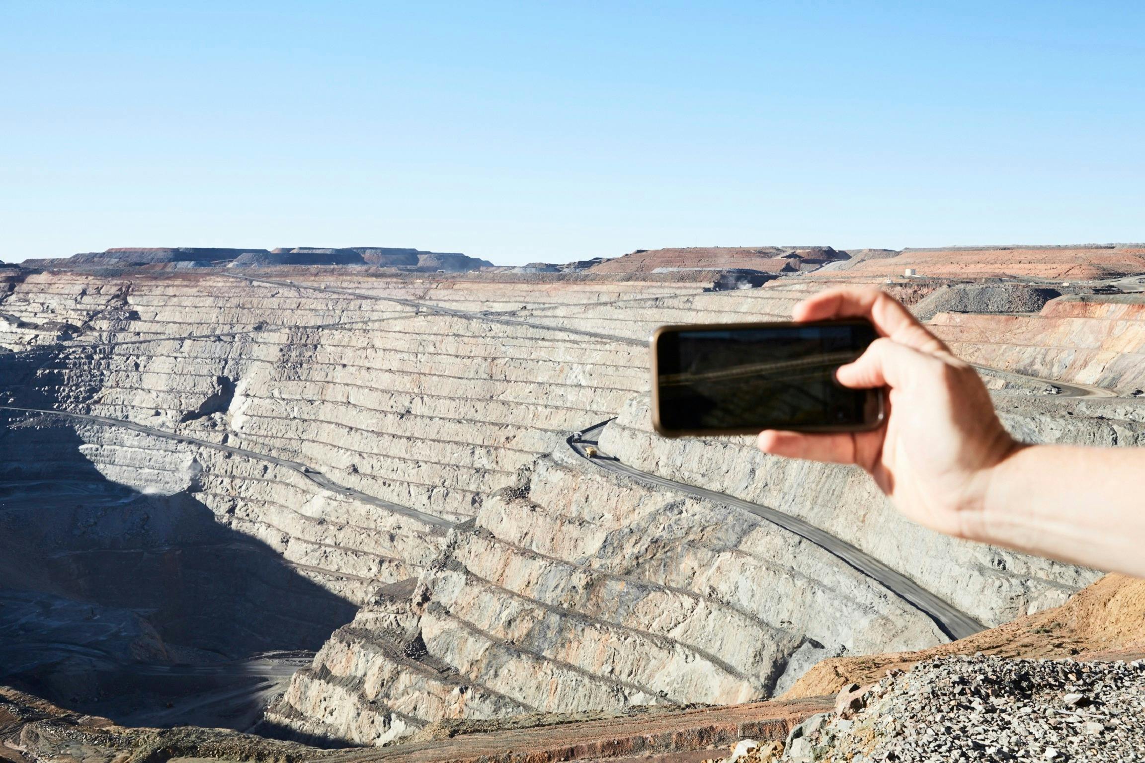 The KCGM Super Pit, Kalgoorlie Boulder, Western Australia