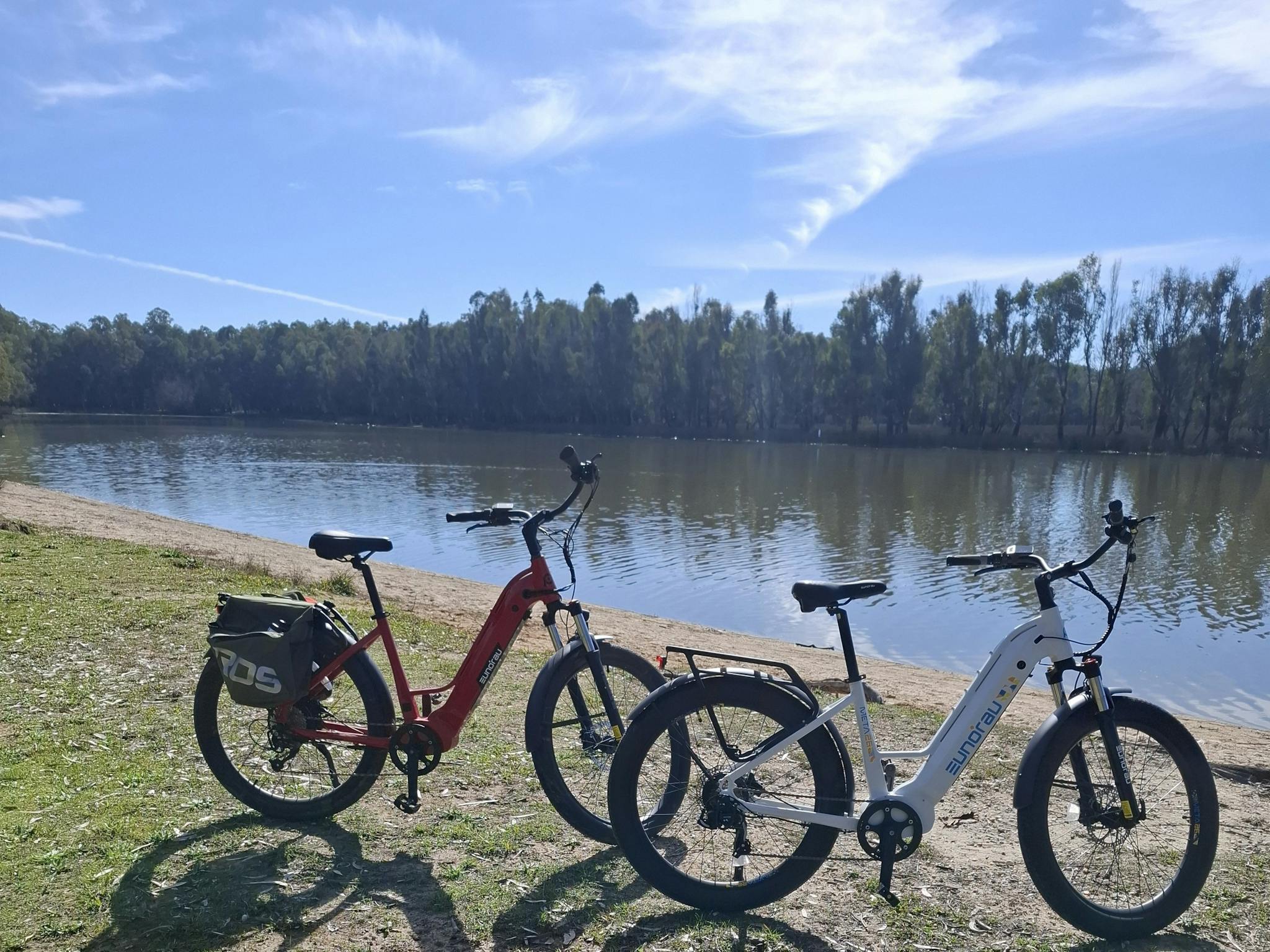 Bikes and Lake Moodemere