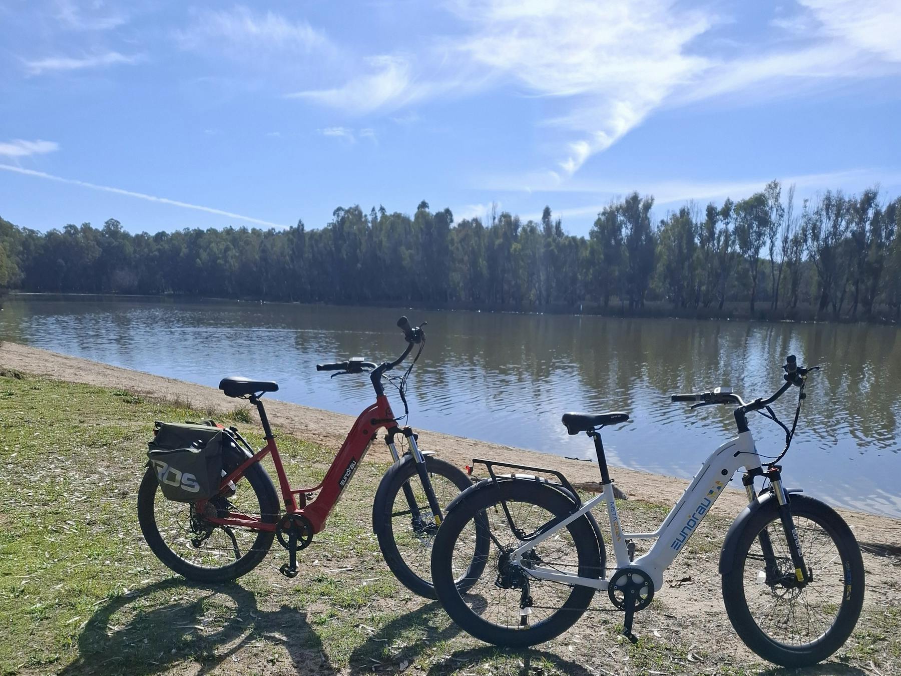 Bikes and Lake Moodemere