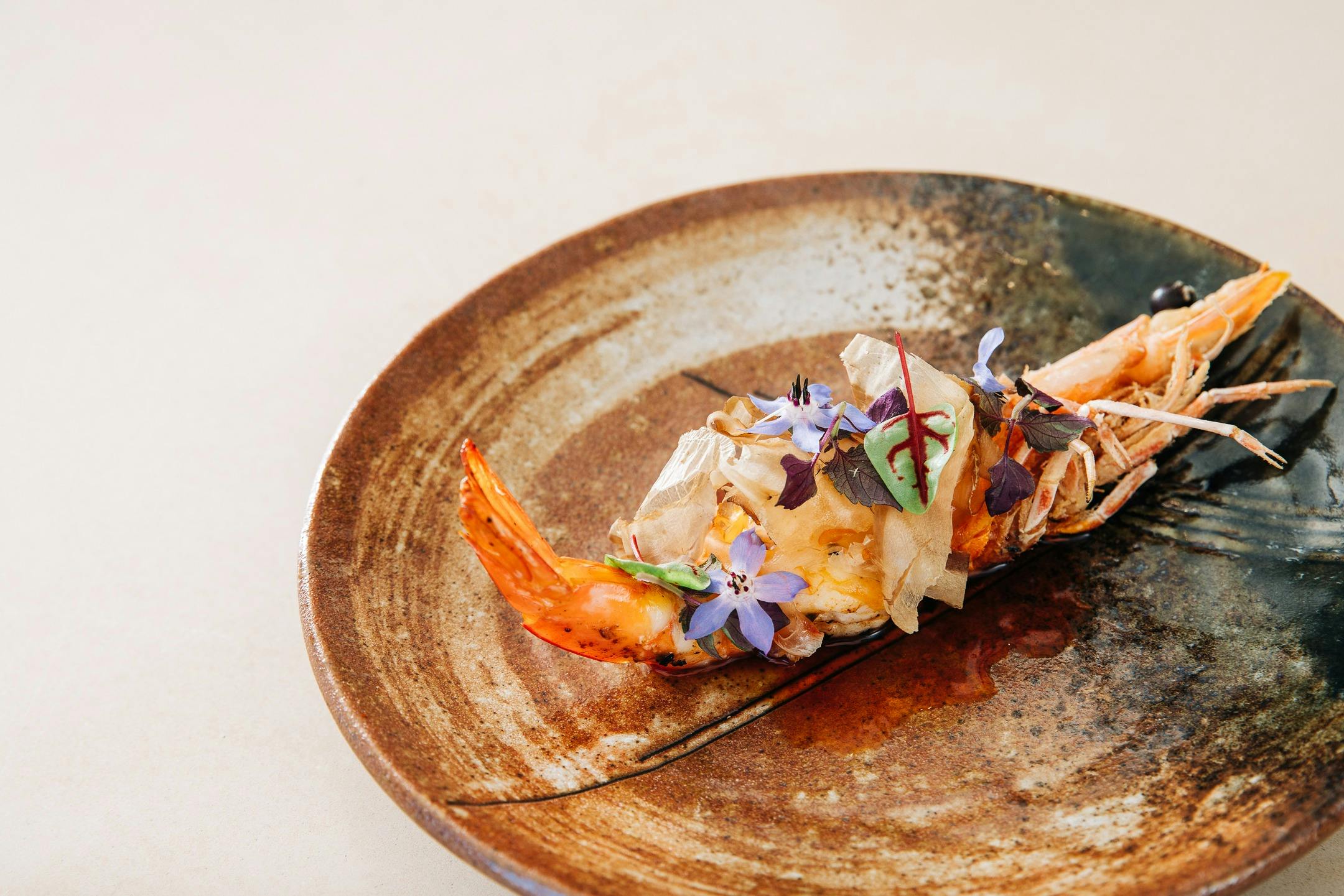 Dining at Rumi degustation Samphire Restaurant