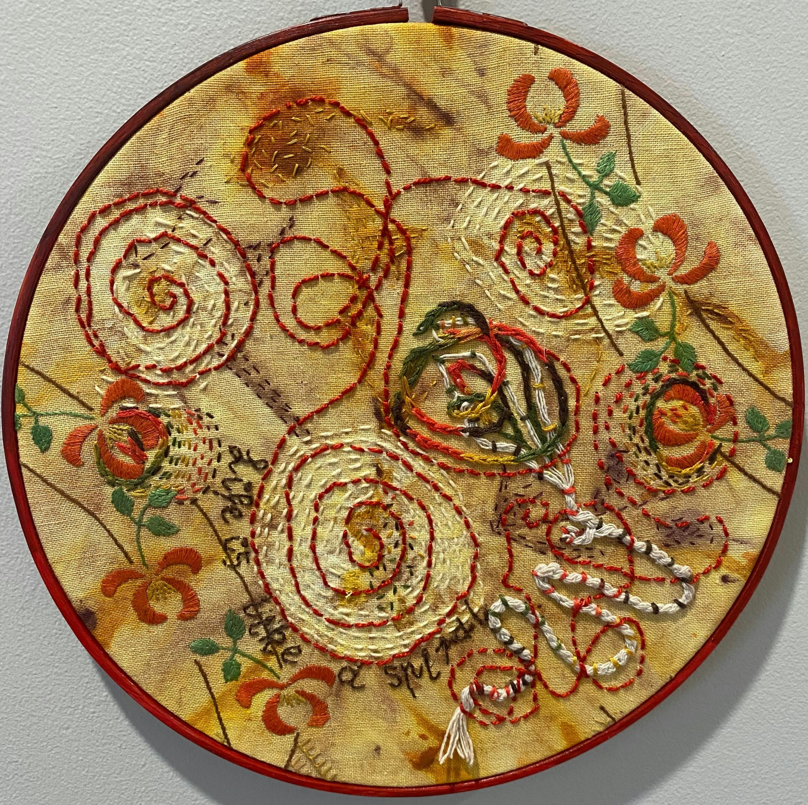 Mindful Stitching: Circles within Circles