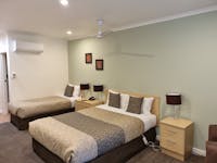 Deluxe Queen Twin Room, comprises of queen bed and single bed