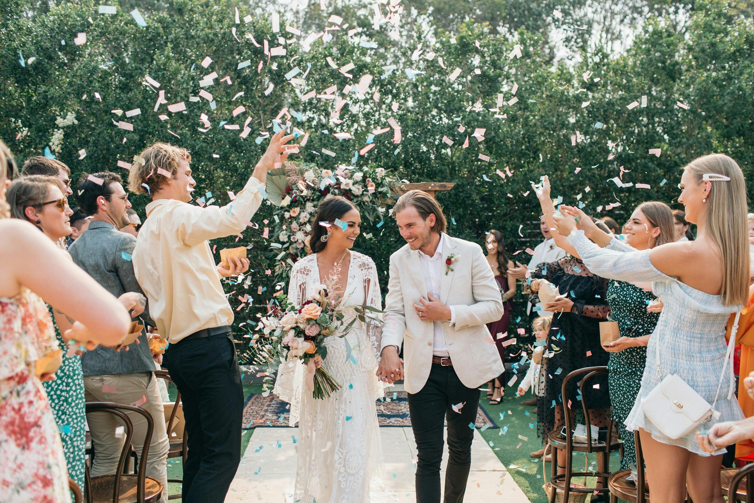 Just Married vibes at Osteria