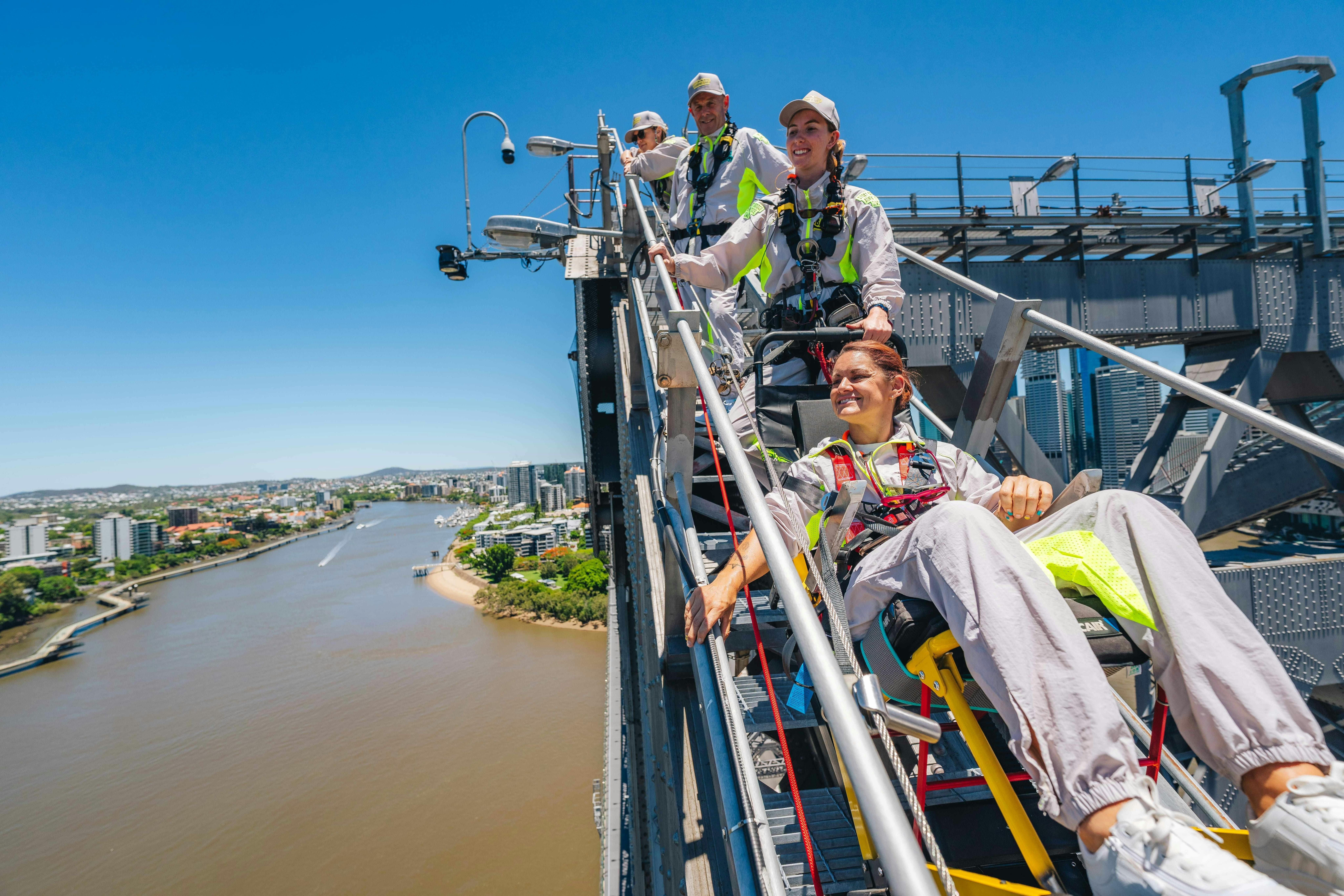 World First: Wheelchair-Accessible Story Bridge Adventure Climb