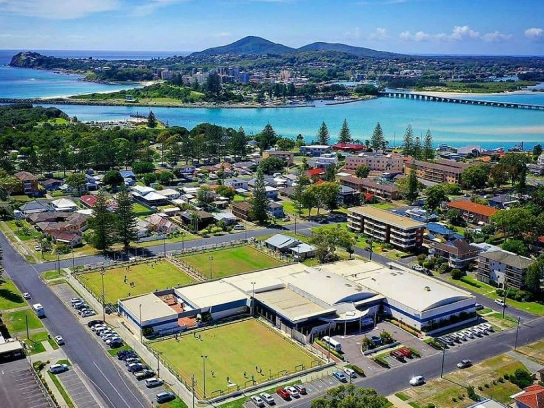 Aerial Shot of the Club