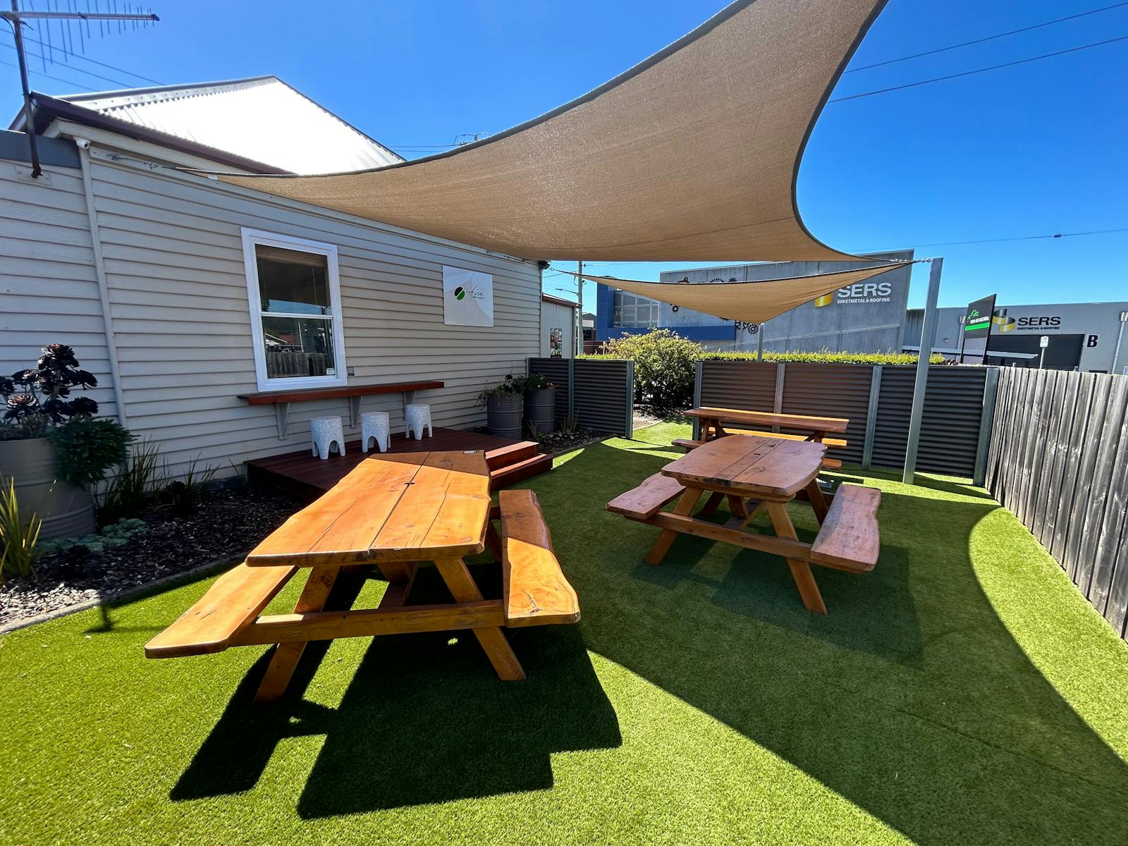 Outside area