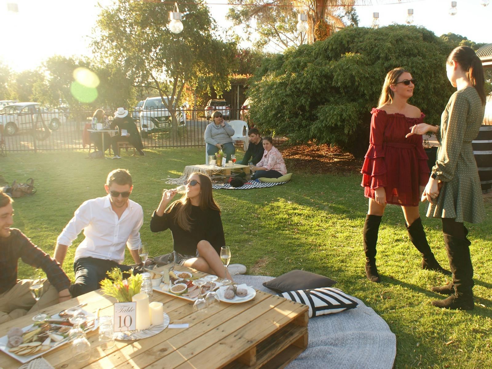 Saturday at Sunset at Kies Family Wines