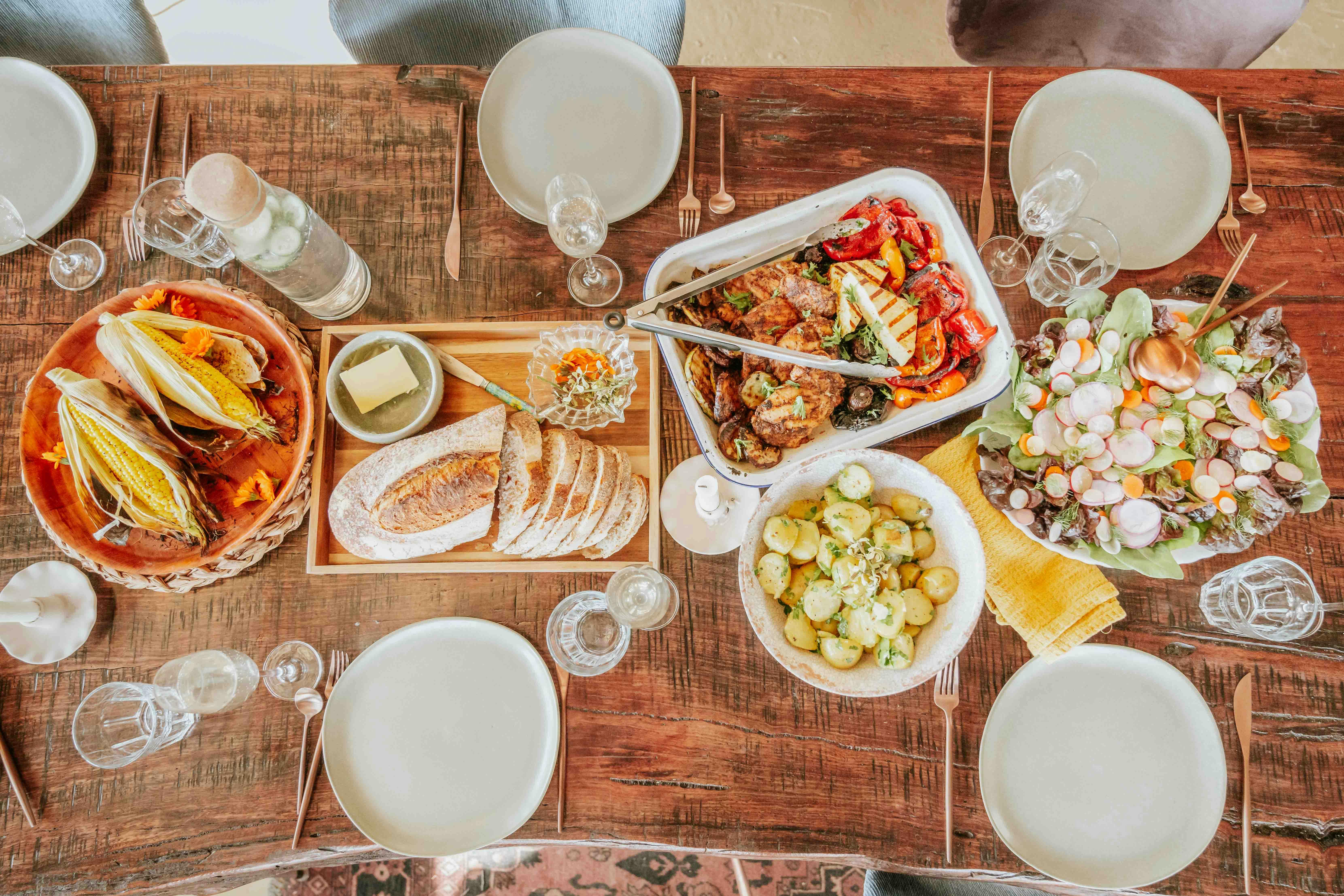 BBQ dining example