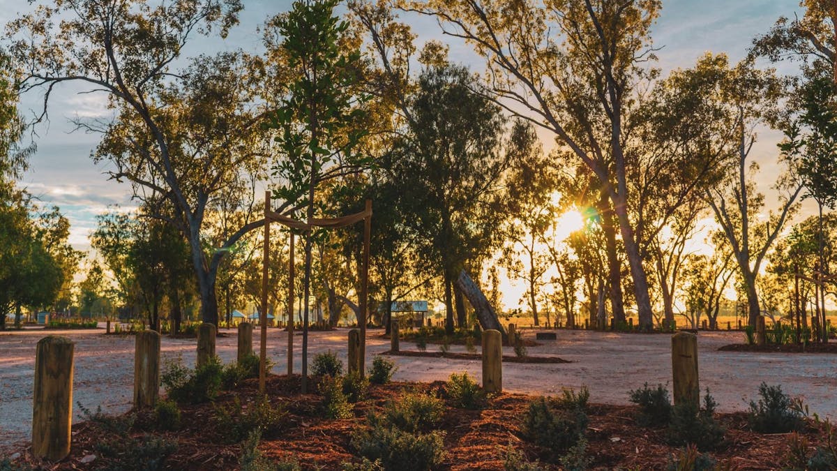 Upgraded camping/caravan sites on the edge of the lagoon. Upgraded camping/caravan sites on the edge of the lagoon.