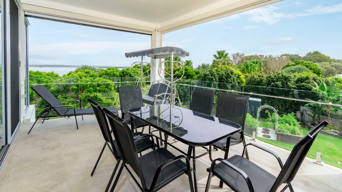 Balcony overlooking Pumicestone Passage