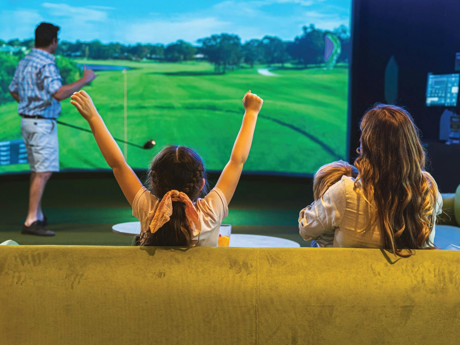 Indoor Simulated Golf