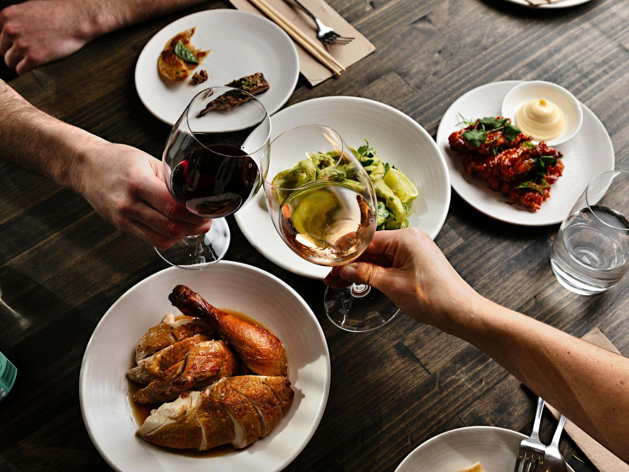 Menu shot