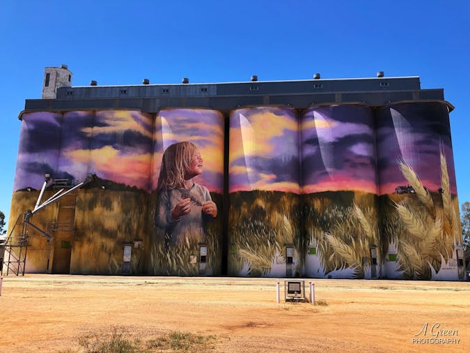 Kimba Silo Art