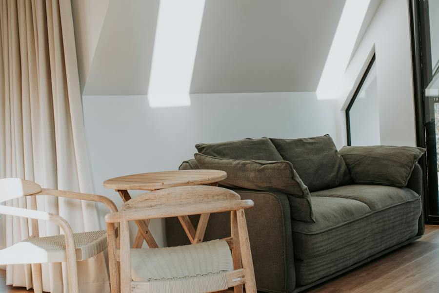 couch and table