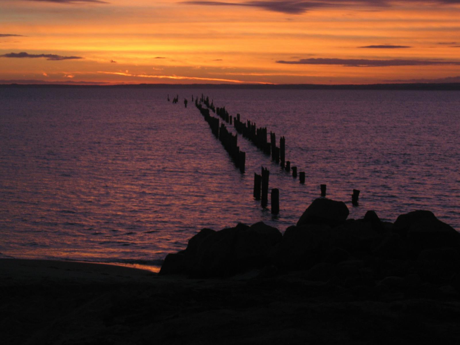 Old Pier at Sunrise