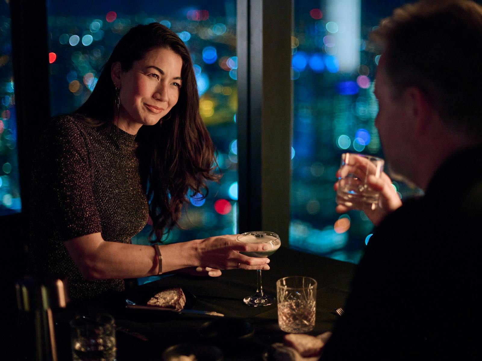 Event dining at night time