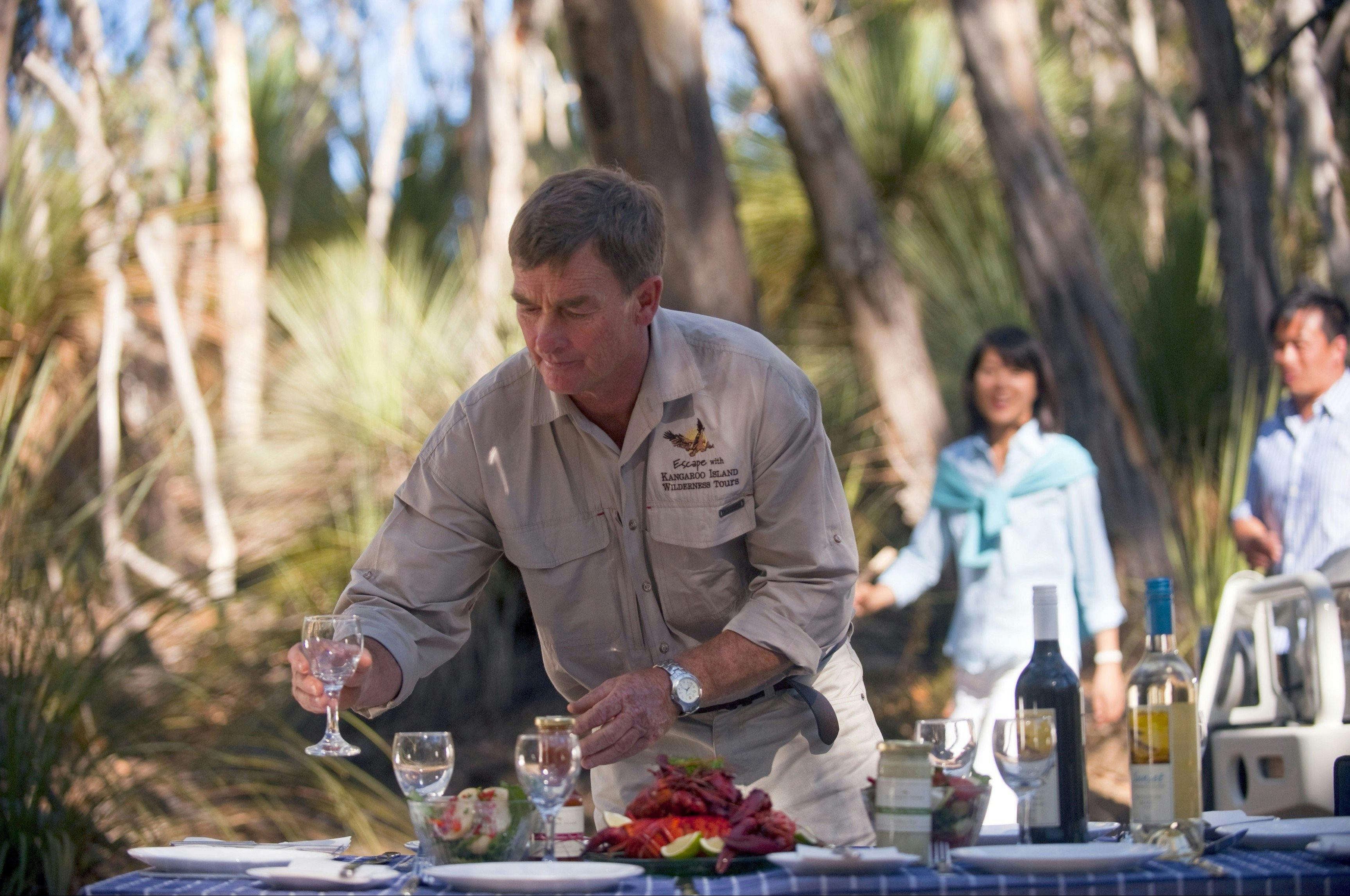 Lunch in the bush