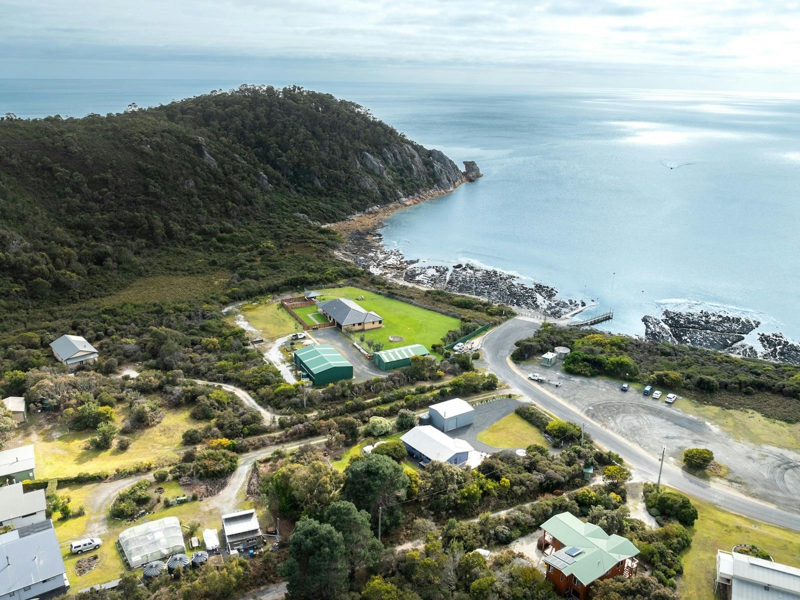 aerial view