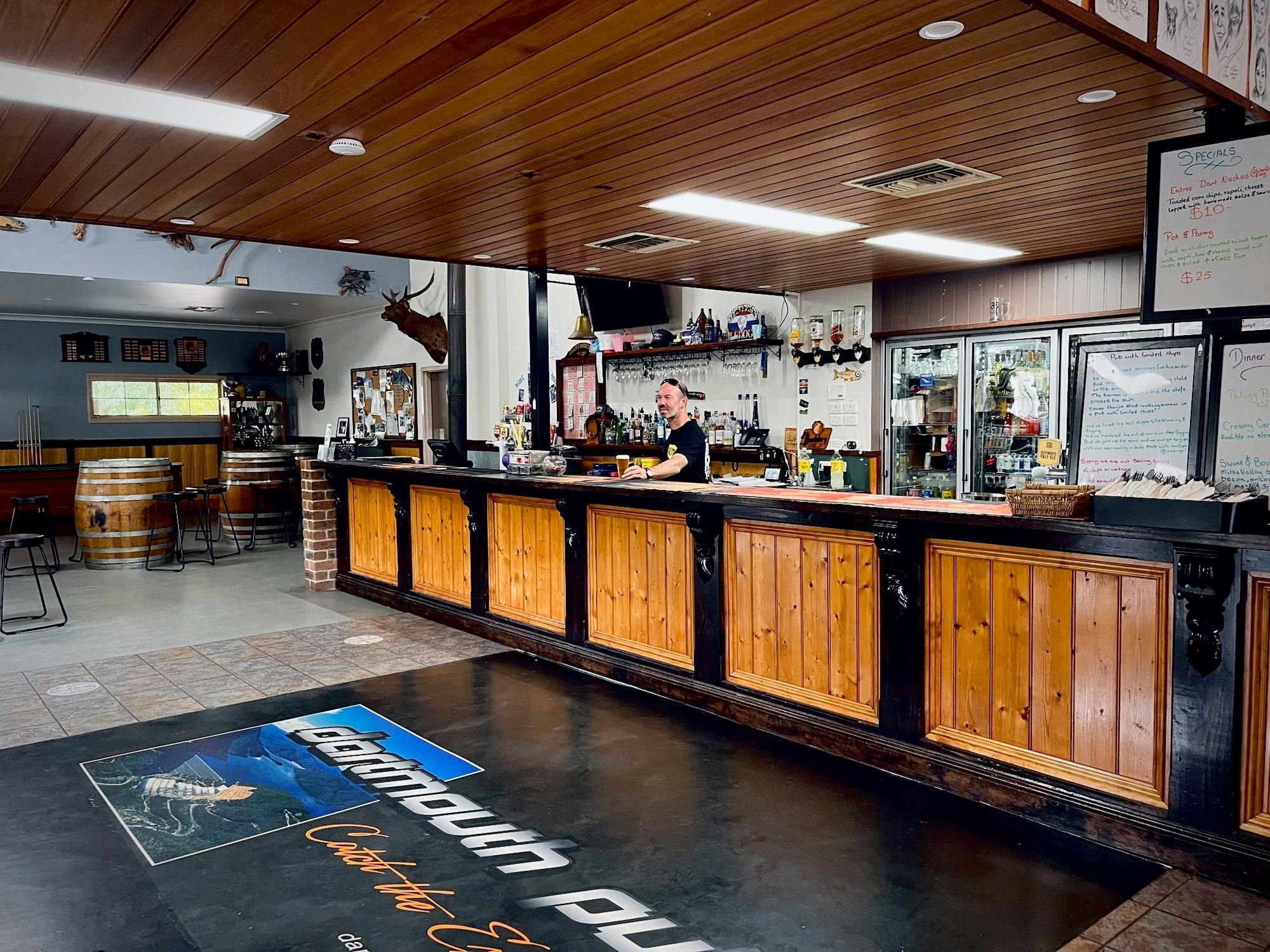 Dartmouth Pub bar