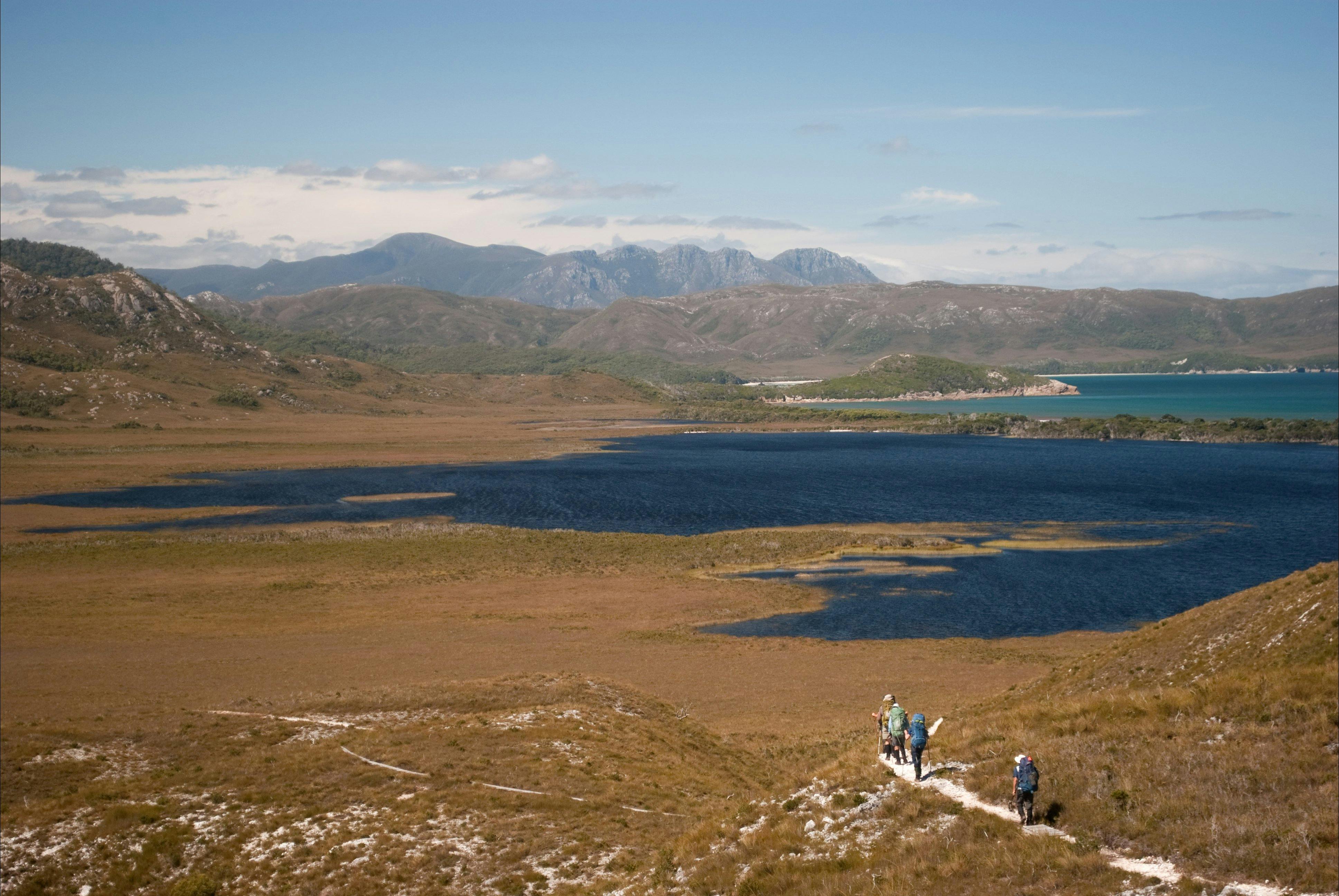 Ironbounds looking on the South Coast Track