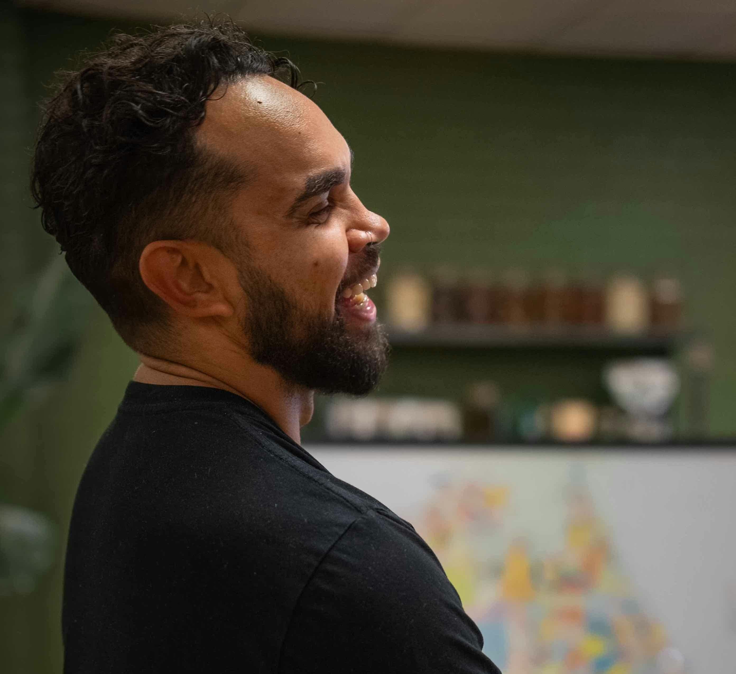 Proud Nyoongar Co-host Ash Penfold