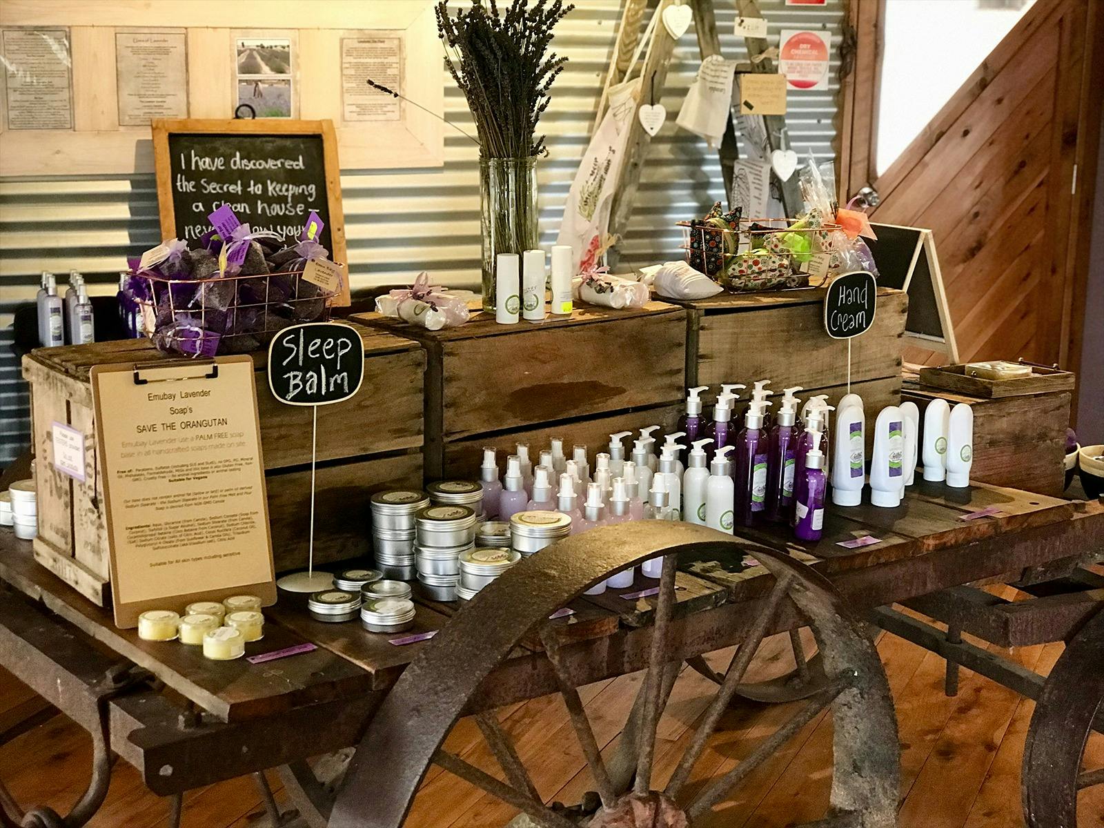 Emu Bay Lavender Farm farm shop