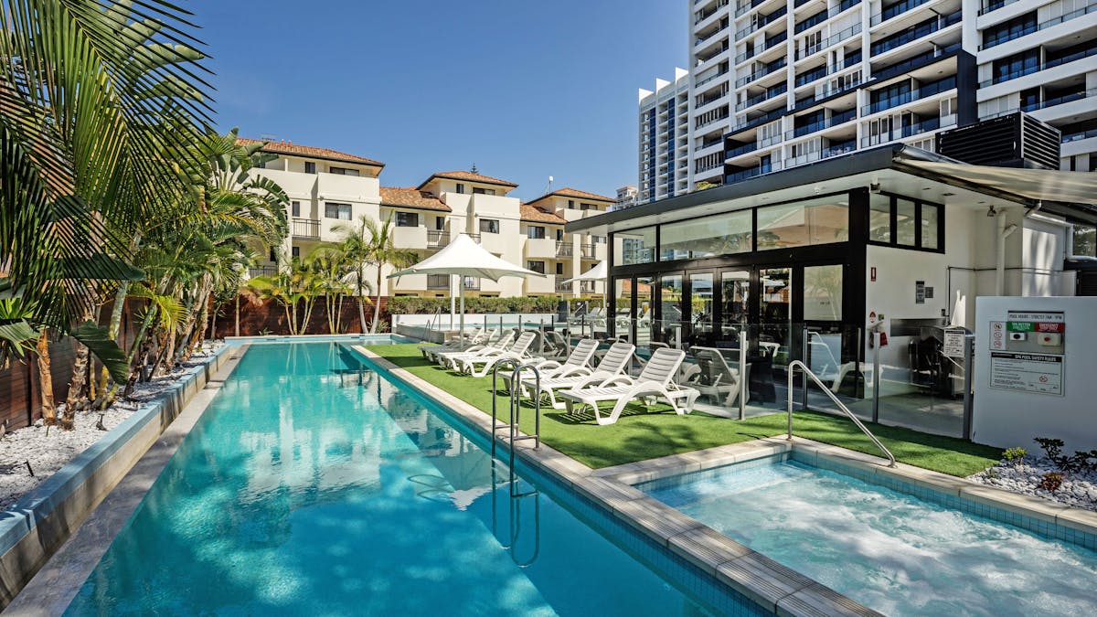 Lap Pool & Spa