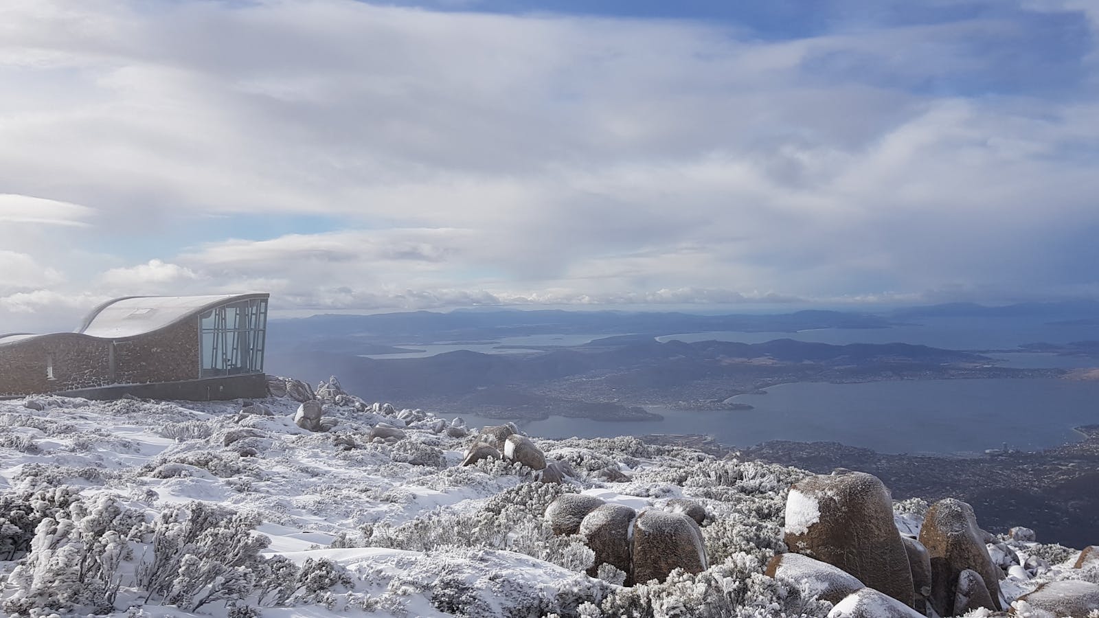 Exclusive access to kunanyi/Mt Wellington when Pinnacle Road is closed due to snow.