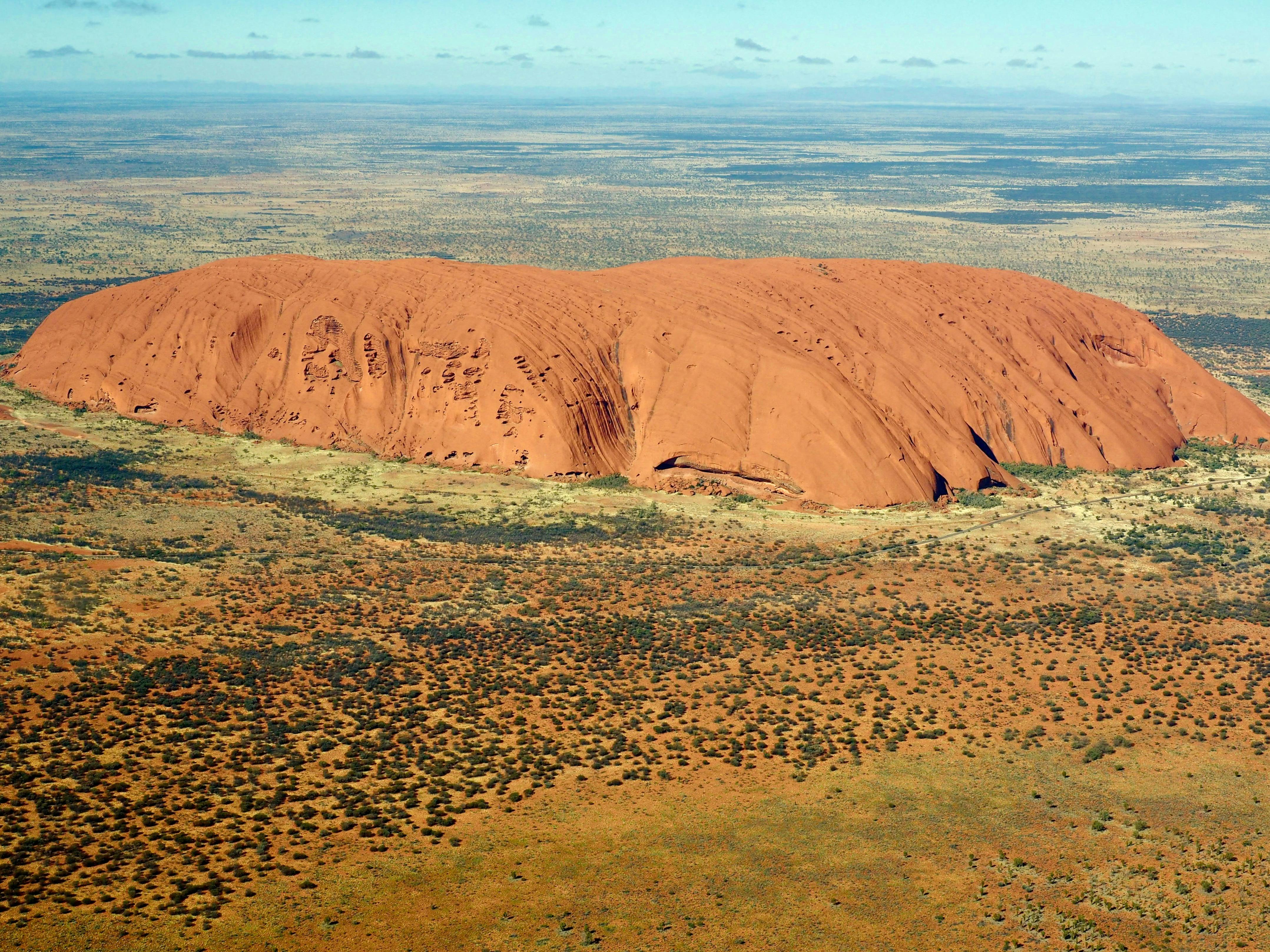 Scenic View of Australia Red Centre