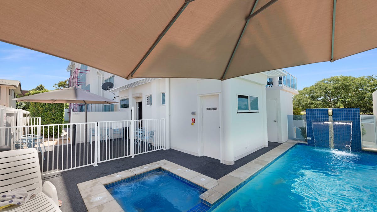 pool and spa