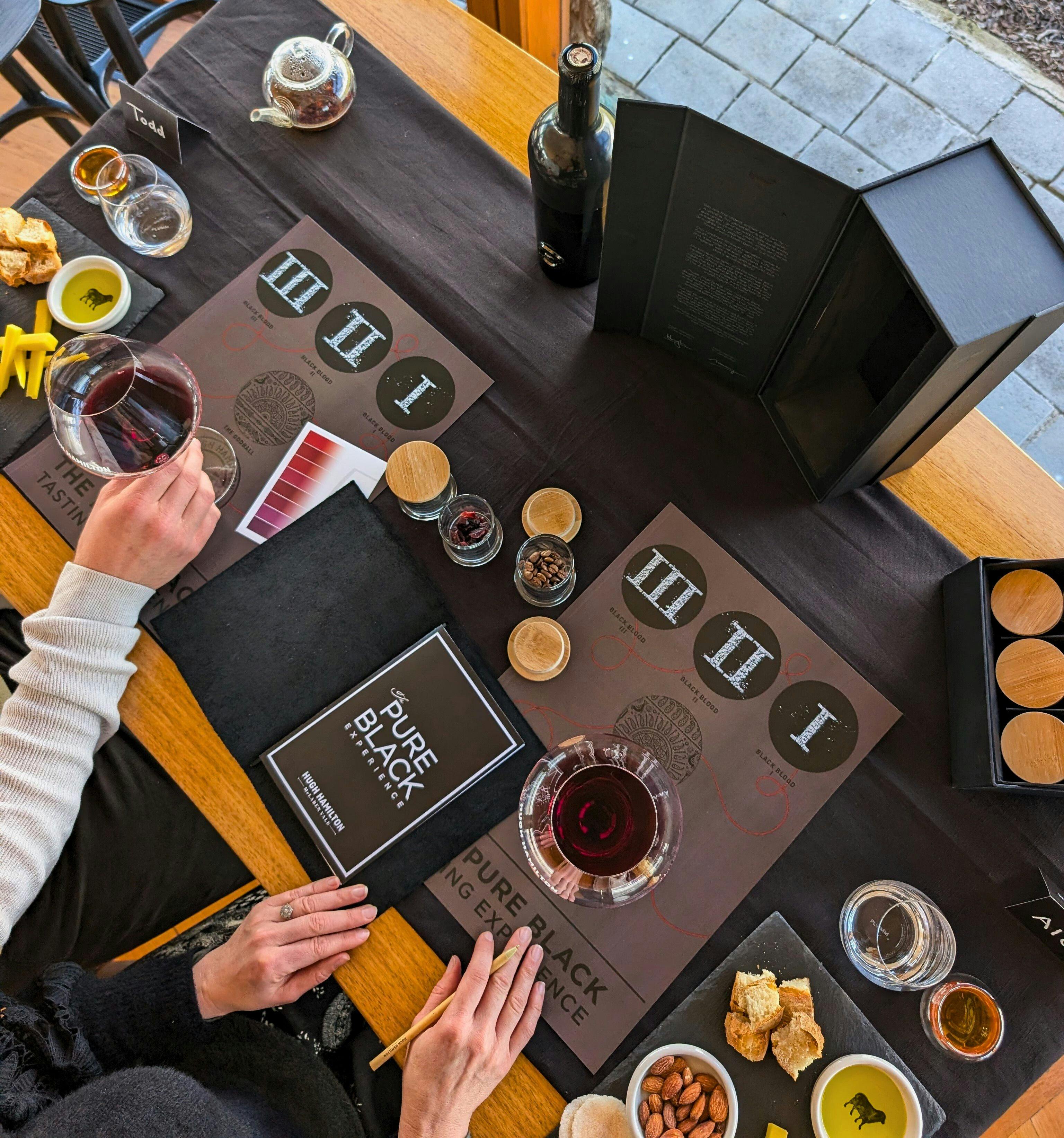 pure black tasting experience