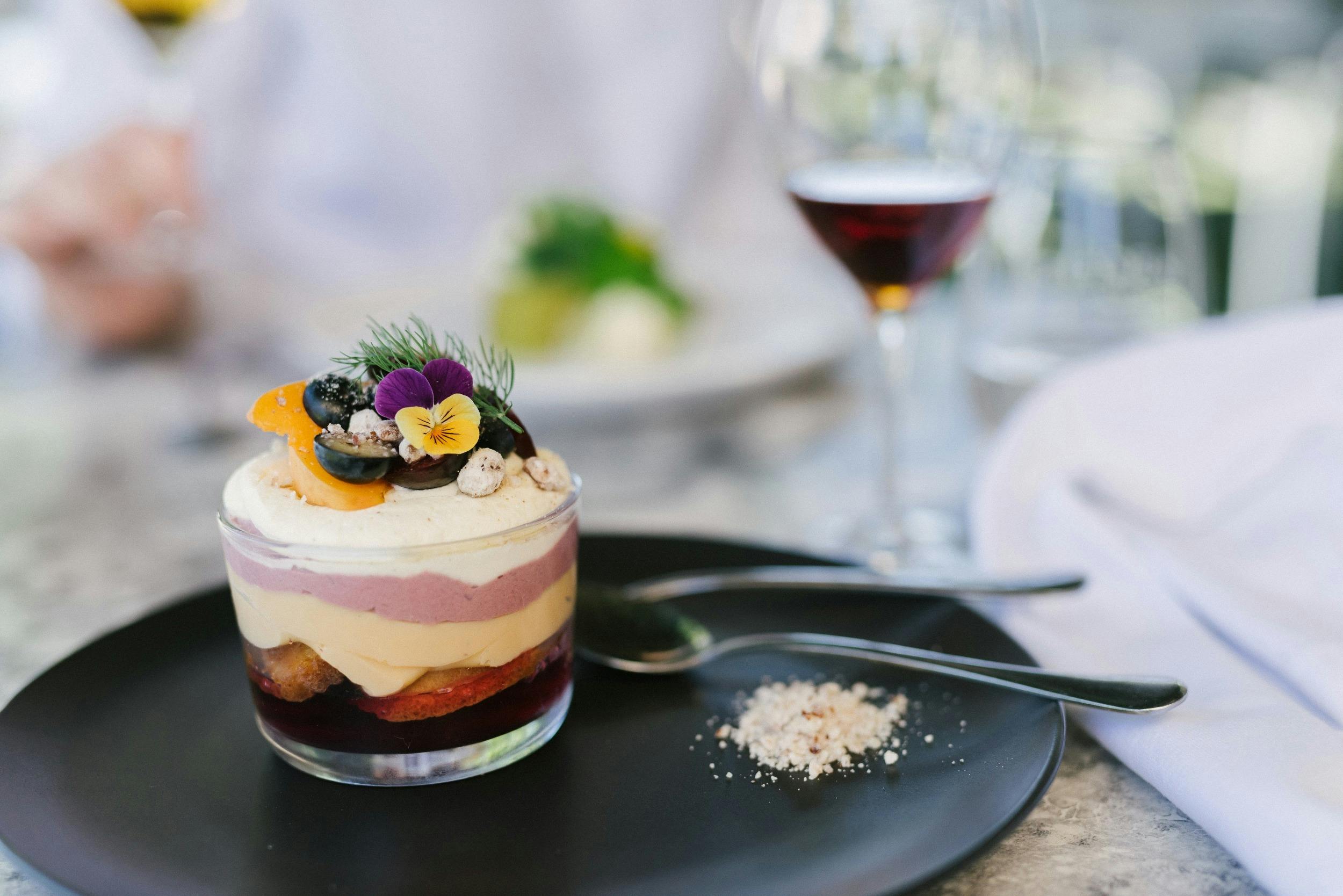 Jones Winery Restaurant Rutherglen Briony Bradford Dessert